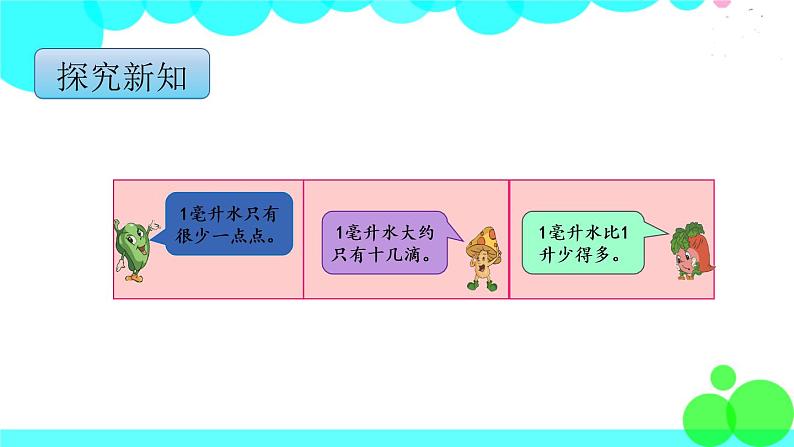 苏教版数学四年级上册 第一单元 第2课时 认识毫升 PPT课件第5页