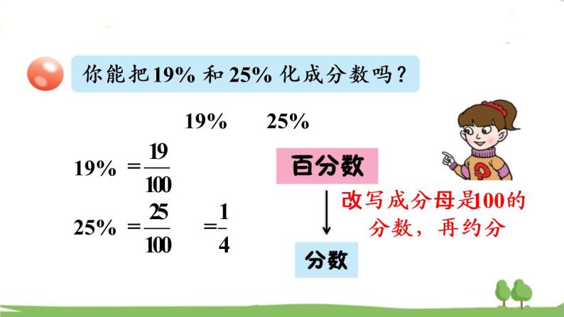 青岛版六年级数学上册 七 体检中的百分数——百分数（一）   信息窗1 百分数的意义和读写 PPT课件07