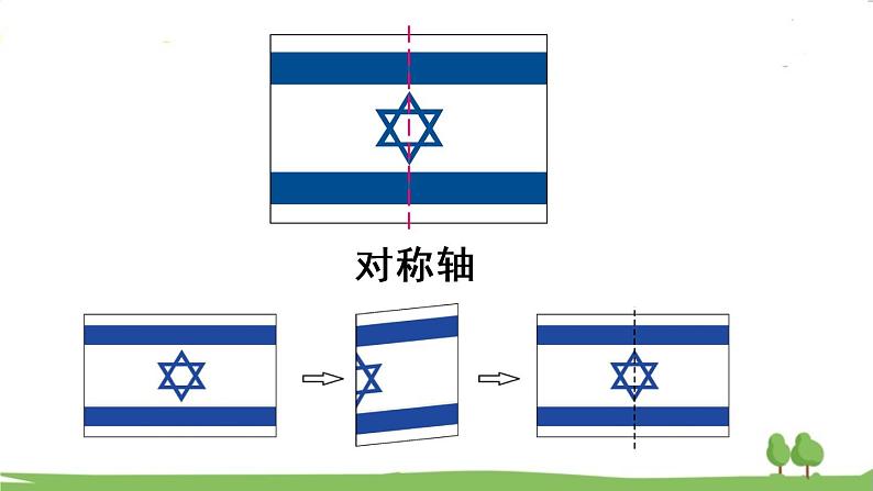 青岛版5年级数学上册 二 图案美——对称、平移与旋转 信息窗1 轴对称图形 PPT课件第6页