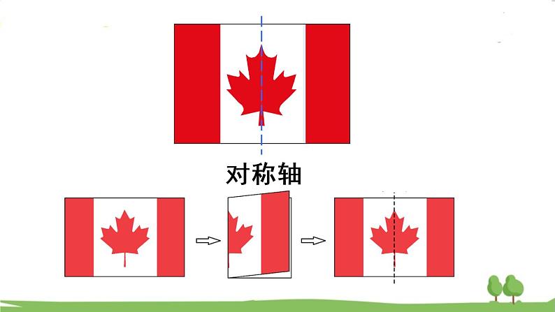 青岛版5年级数学上册 二 图案美——对称、平移与旋转 信息窗1 轴对称图形 PPT课件第8页