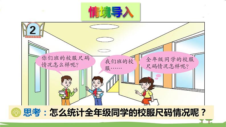 青岛版4年级数学上册 八 新校服——条形统计图 信息窗2 1格代表多个单位的条形统计图 PPT课件02