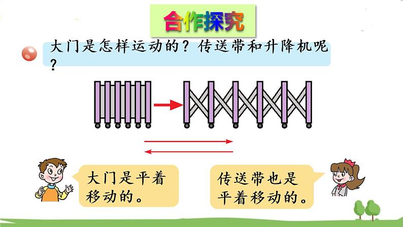 青岛版3年级数学上册 四 走进新农村——位置与变换 信息窗2 平移和旋转 PPT课件第3页