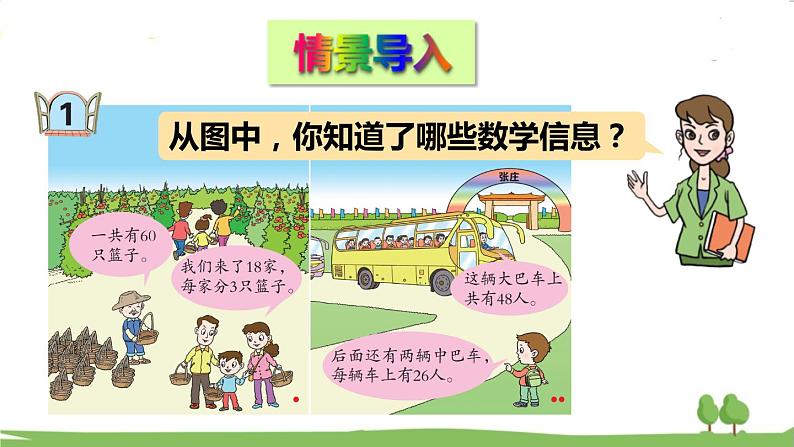 青岛版3年级数学上册 六 采摘节—— 混合运算 信息窗1 乘减、乘加混合运算计算法则 PPT课件02