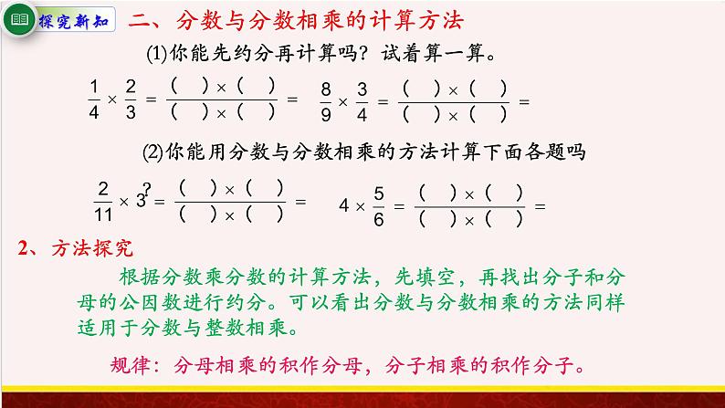 【精品课件】2.2分数与分数相乘-苏教版六年级上册数学精品课件第8页