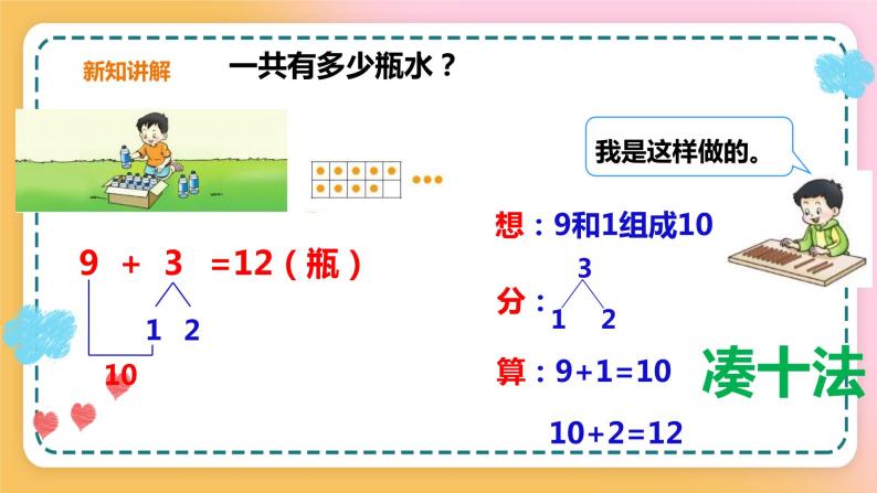 西师大版1上数学 5.1 9加几 课件08