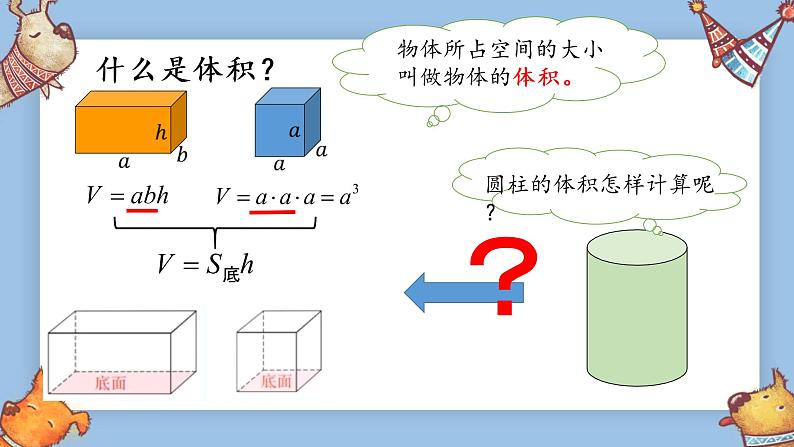 2022人教版数学六年级下册《圆柱的体积》PPT课件第2页