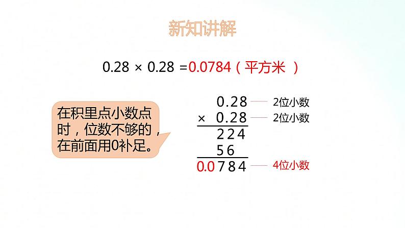 苏教版数学五年级上册 5.6小数乘小数 课件第6页