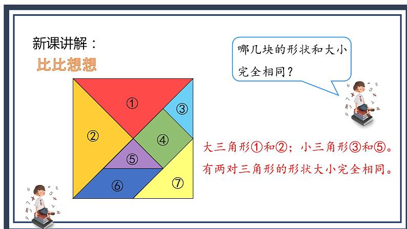 苏教版2上数学《 有趣的七巧板》课件ppt第8页