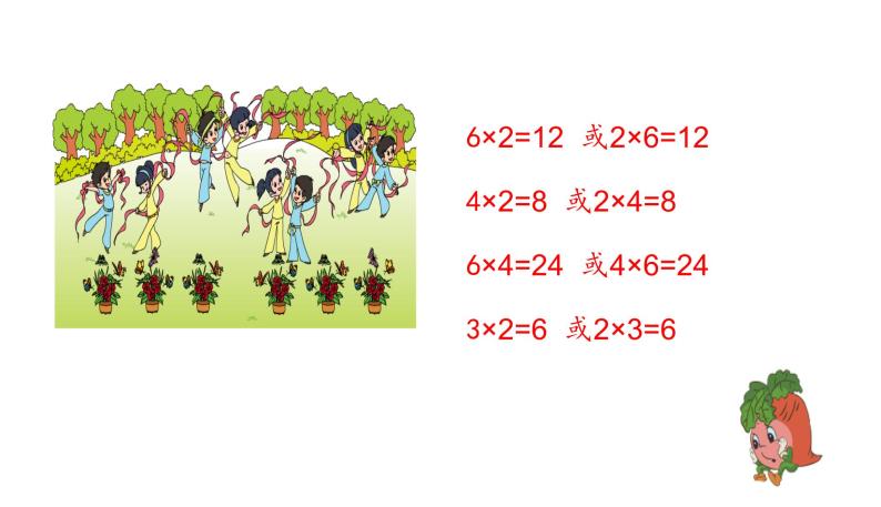 苏教版数学二年级上册 3.1乘法的初步认识习题 课件07