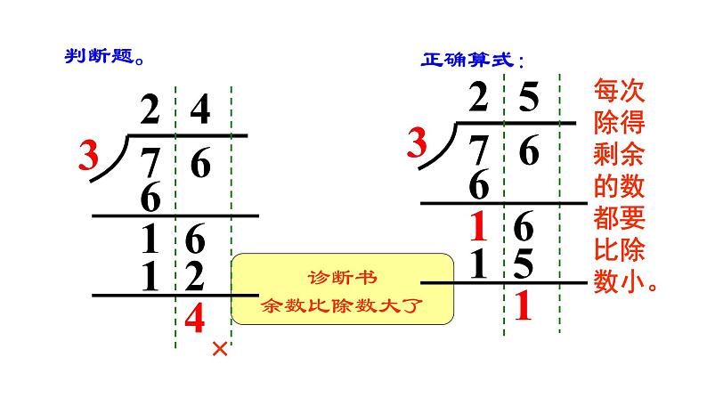 三年级上册数学课件 两位数被一位数除2 沪教版(共15张PPT)第7页