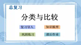 青岛版（五年制）1上数学 8.4 分类与比较 课件