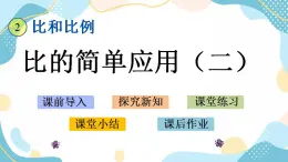 冀教版6上数学 2.6 比的简单应用 2 课件