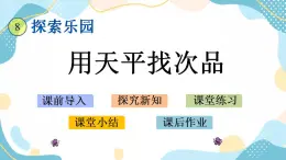 冀教版6上数学 8.1 用天平找次品 课件