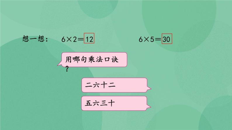 苏教版2上数学 3.8 6的乘法口诀 课件 课件+教案+练习06