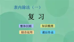 蘇教版2上數(shù)學 4.8 復習 課件+教案+練習
