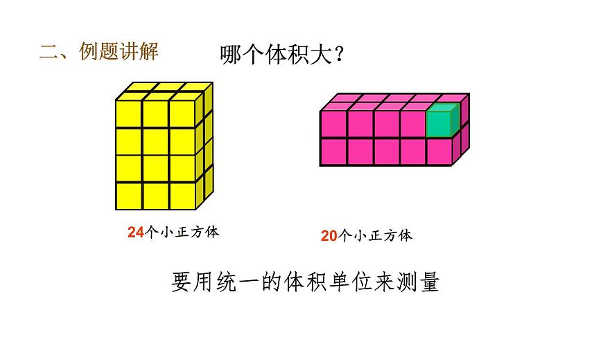 五年級下冊數(shù)學(xué)課件-第6課時  體積和體積單位｜人教版(共19張PPT)第7頁