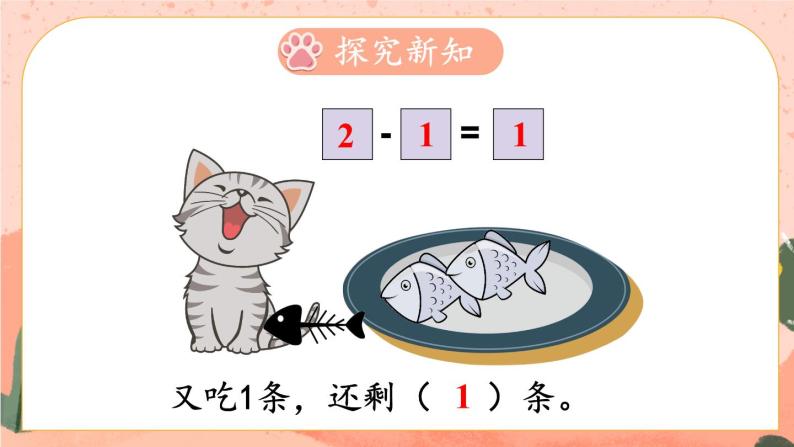 北师大版一上数学3.3《可爱的小猫》课件+教案05