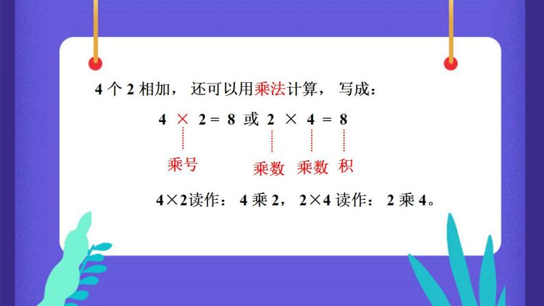 苏教版数学二上 第1课时 乘法的初步认识 课件PPT06
