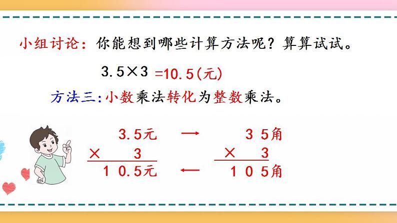 1.1 小数乘整数的算理第6页