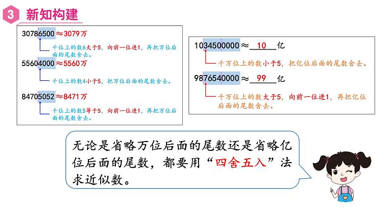 【同步备课】第10课时 先求近似数再改写(课件)四年级数学上册(人教版)第8页