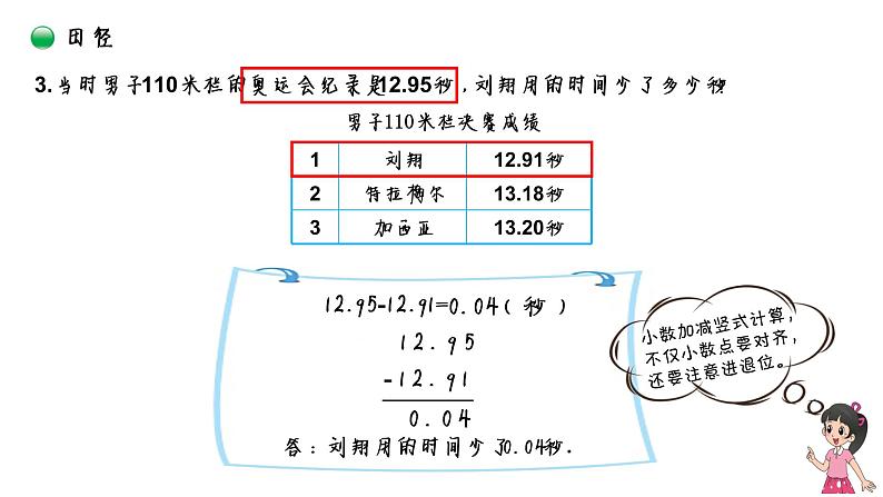 小学数学 北师大版 四下 数学好玩第2课时《奥运中的数学》课件第6页