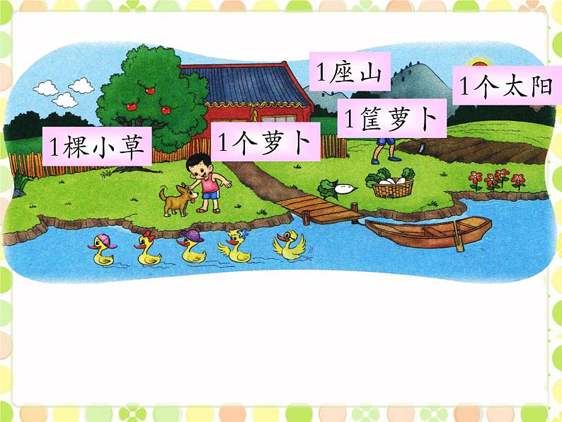 北师大版一年级数学第1章《快乐的家园》1 课件第3页