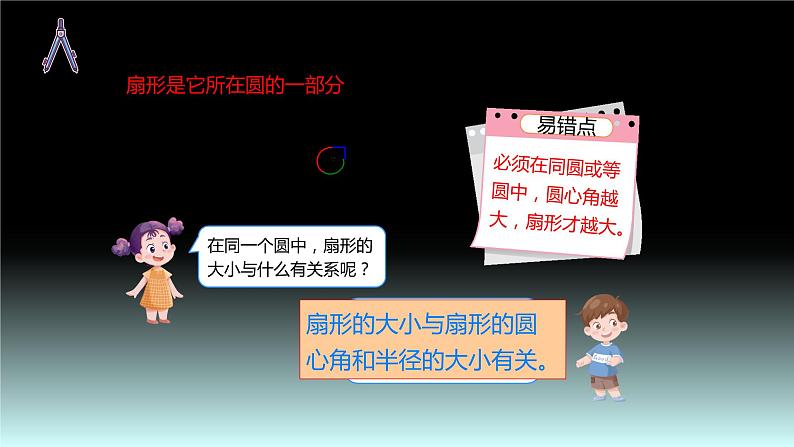 【同步备课】六年级数学上册 第五单元 第4课时 扇形六年级数学上册(人教版) 课件08