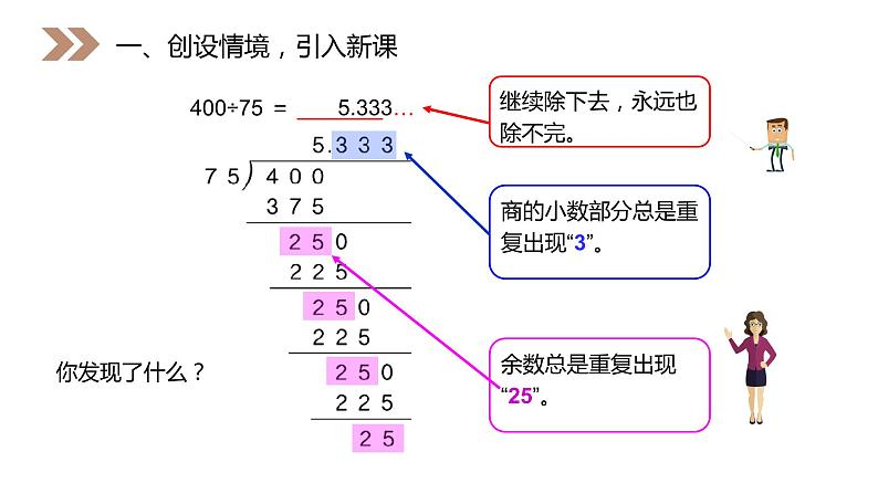 《循环小数》人教版小学数学五年级上册PPT课件(第3.5课时)第3页