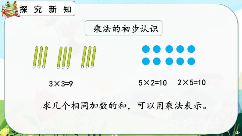 【最新教材插图】人教版数学二上 4.3《整理和复习》课件+教案+练习03