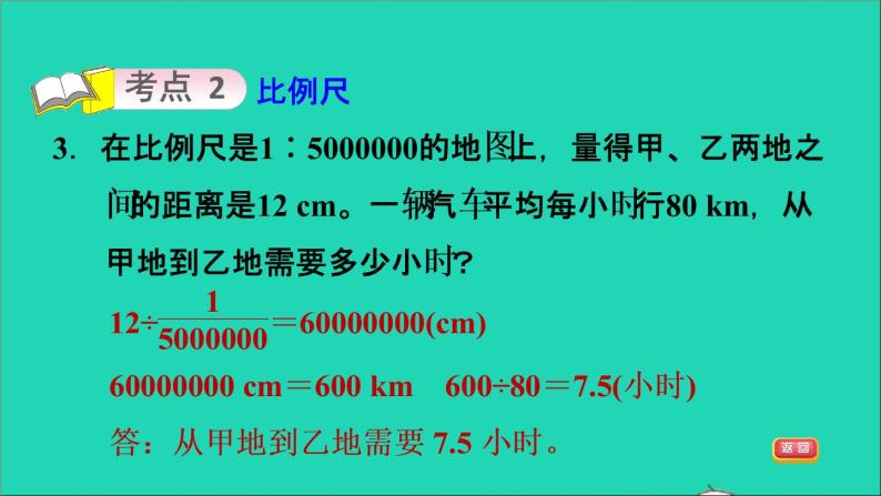 2022六年级数学下册第6单元总复习专题一数与代数第6课时比和比例比和比例的应用习题课件新人教版05