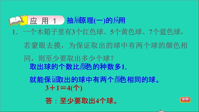 2022六年级数学下册第5单元数学广角鸽巢问题第7招抽屉原理的应用课件新人教版第6页