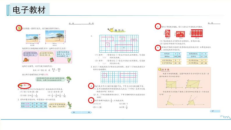 小学数学六下 第四单元 第2课时 比例的意义 学习课件第2页