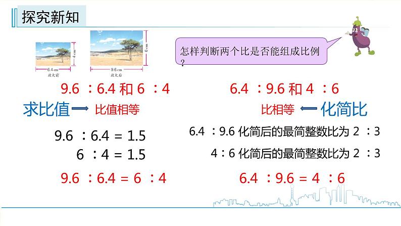 小学数学六下 第四单元 第2课时 比例的意义 学习课件第6页