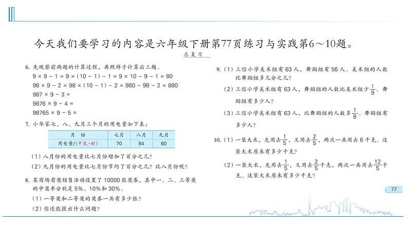 小学数学六下 第七单元第7课时 四则混合运算整理与复习(2) 学习课件.ppt第2页