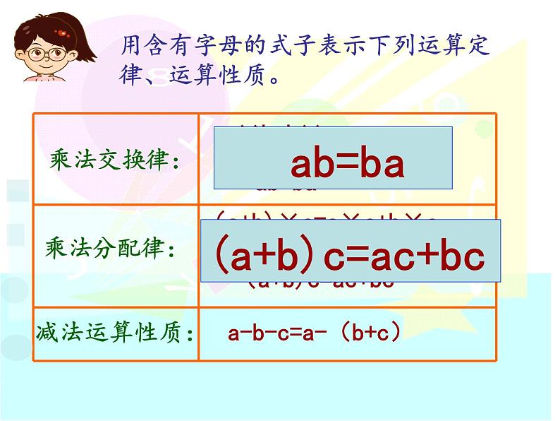 五年级上册数学课件-4.1 简易方程(用字母表示数)▏沪教版 (共12张PPT)02