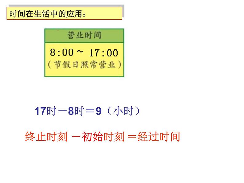 五年级上册数学课件-6.5 数学广场-时间的计算 ▏沪教版 (共20张PPT)第4页