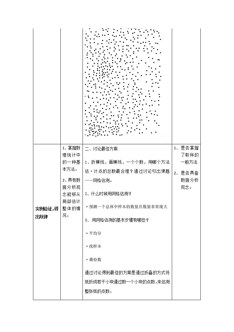 四年级上册数学教案-6.5 整理与提高(数学广场-通过网格来估测)▏沪教版02