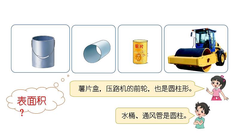 小学数学 北师大版 六年级下册 第一单元第04课时《圆柱表面积(试一试)》课件03