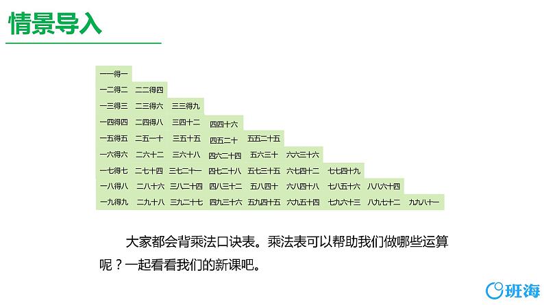 北师大(新)版 三上 第六单元 1.蚂蚁做操(多位数乘一位数的不进位乘法)【优质课件】04