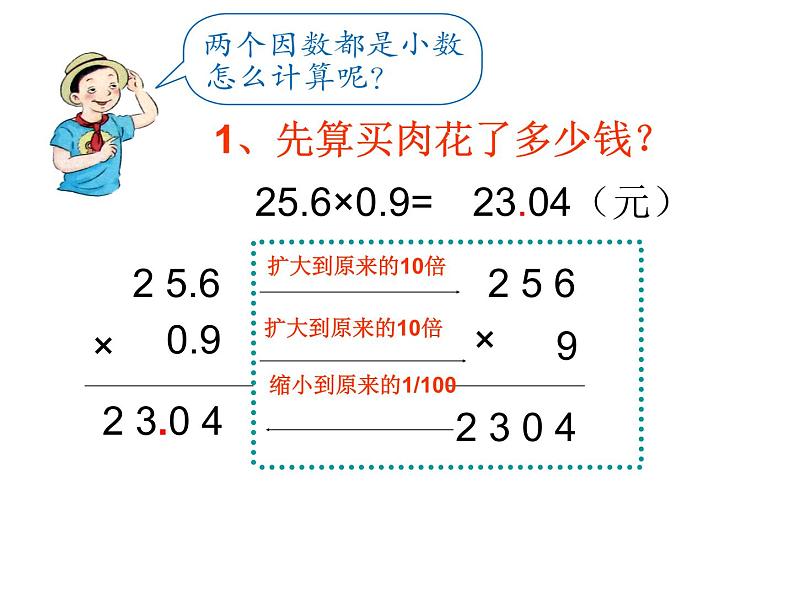 青岛(六三)版数学五上 1.2小数乘小数 课件第4页