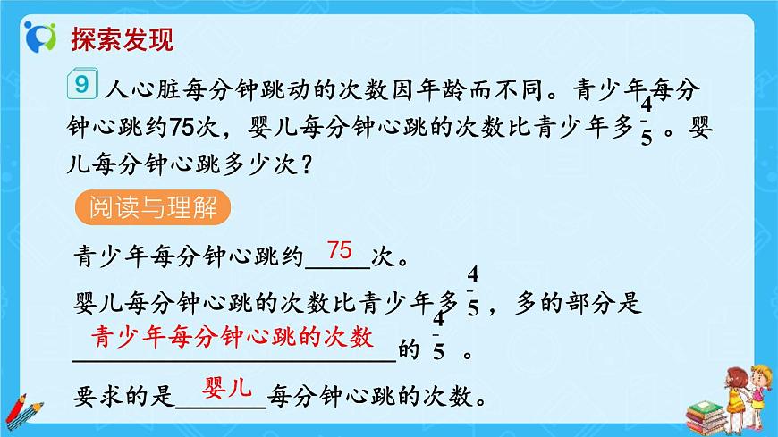 【新課標(biāo)】人教版數(shù)學(xué)六年級(jí)上冊(cè)1-9 解決問(wèn)題（例9）教學(xué)課件第7頁(yè)