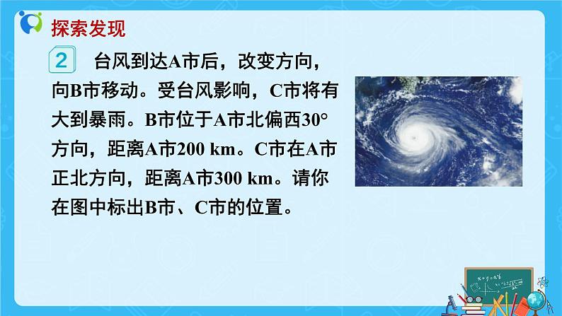 【新课标】人教版数学六年级上册2-2 根据方向和距离标出物体位置(例2)课件+教案+习题07