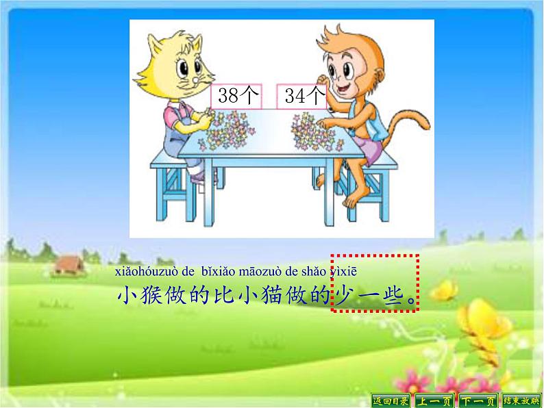 一年级数学下册教学课件-4.2 数的顺序、比较大小(18)-人教版(共16张PPT)第7页