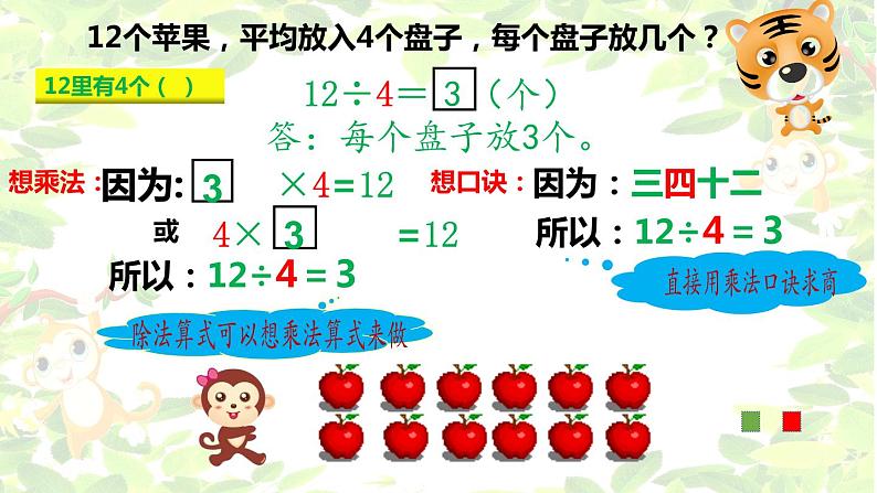 二年级上册数学课件-2.11 乘法、除法一(用乘法口诀求商) ▏沪教版 (共14张PPT)03