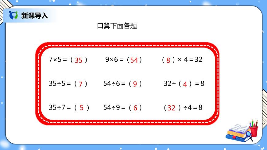 人教版四下1.2《乘、除法的意義和各部分間的關(guān)系》PPT課件第2頁