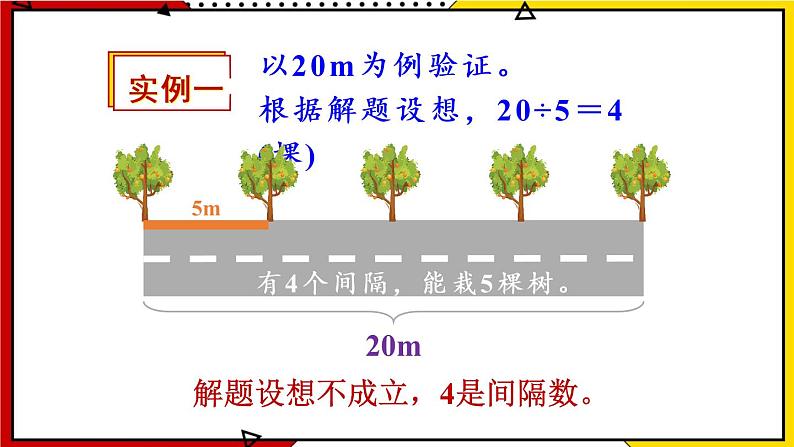 7 数学广角——植树问题 教学课件第5页