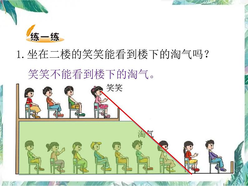 北师大版数学六年级上册《观察的范围》优质课件 PPT课件05