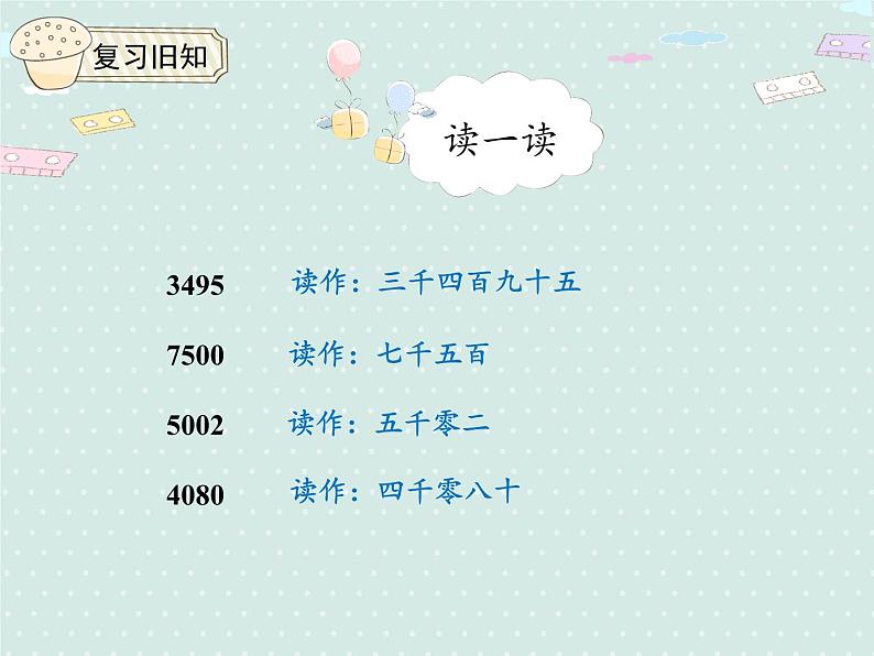 人教版4年级数学上册 1.2 亿以内数的读法 PPT课件第3页