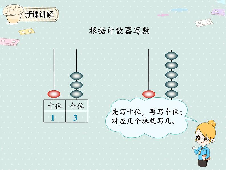 人教版1年级数学上册 6.3 计数器表示11~20 PPT课件07