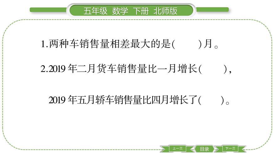 北師大版五年級(jí)下數(shù)學(xué)第八單元數(shù)據(jù)的表示和分析第 ７ 課時(shí)　 練習(xí)七(２) 習(xí)題課件第5頁